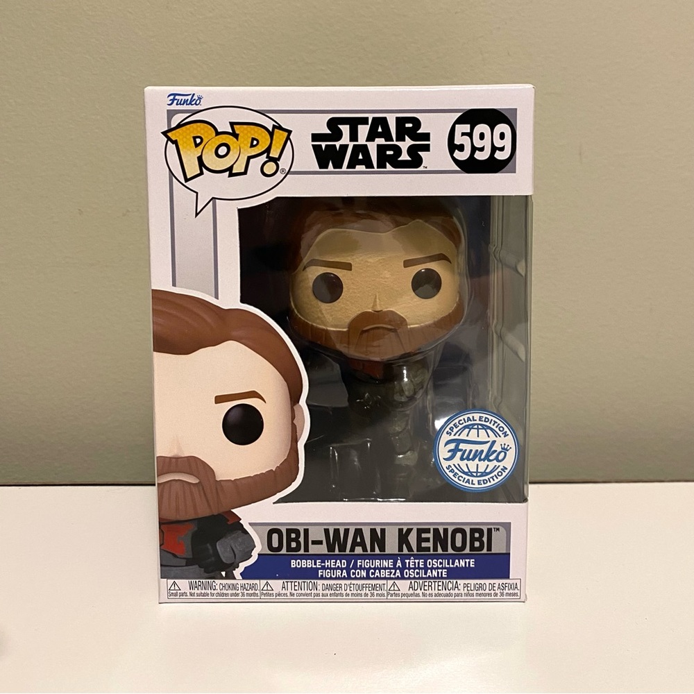 Funko Special Edition Clone Wars Obi-Wan Kenobi (Mandalorian Armour) Funko Pop